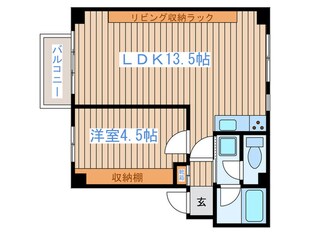 マンションらいらっくの物件間取画像